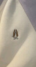 暇步士（Hush Puppies）童裝兒童搖粒絨外套25秋季男女童立領(lǐng)針織上衣 甜紫色   160    曬單實(shí)拍圖