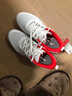 LI-NING李寧乒乓球鞋比賽鞋透氣防滑鷹眼3.0ESS訓練耐磨男女球鞋 白紅【男女款，腳寬買(mǎi)大一碼】 41.5 曬單實(shí)拍圖