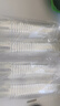 SHUANG YU一次性碗400mL*120只加厚水晶航空碗透明塑料面碗戶(hù)外野餐甜品碗 曬單實(shí)拍圖