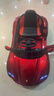 babypure shine兒童電動(dòng)車(chē)四輪遙控汽車(chē)充電帶遙控男女小孩搖擺車(chē)寶可座人帶推桿 烤漆紅全功能四驅大鋰電藍牙皮座 曬單實(shí)拍圖