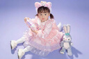 G.DUCKKIDS童裝洛麗塔公主裙女童連衣裙秋冬季加絨加厚玲娜貝兒生日禮服兒童 8818粉色洛麗塔【不加絨】 120 尺碼5~6歲【110-120cm】 曬單實(shí)拍圖