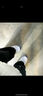 斯凱奇（Skechers）女鞋秋冬小白熊休閑鞋子厚底增高百搭運動軟底老爹鞋99999863 白色/海軍藍色/WNV 38.5 曬單實拍圖