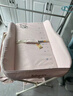 babycare尿布臺多功能可折疊新生兒護理臺撫觸洗澡便攜嬰兒床 -珀爾里粉 曬單實(shí)拍圖