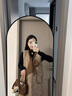 苒琦媽咪小香風(fēng)孕婦連衣裙2025秋冬加厚寬松顯瘦氣質(zhì)背心馬甲裙套裝大碼潮 黑色打底+小香風(fēng)背心裙（套裝） L 曬單實(shí)拍圖