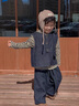G.DUCKKIDS小黃鴨童裝男童套裝春秋2025新款兒童秋裝男孩衣服衛衣褲子三件套 三件套 110 建議4~5歲【100-110cm】cm 曬單實(shí)拍圖