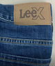 Lee【張凌赫代言】25新品726標準中腰直筒丹寧回潮中藍色男牛仔褲 深藍色 31 曬單實(shí)拍圖