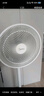 美的（Midea）電風(fēng)扇落地扇臺扇家用大風(fēng)量電扇宿舍輕音低噪臺式桌面兩用節能 【升級七葉強風(fēng)  臺地兩用】象牙白 曬單實(shí)拍圖