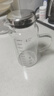 合慶高硼硅玻璃水杯帶刻度量杯帶蓋果汁飲料杯牛奶杯耐高溫家用喝水杯 加大號帶蓋 1000ml 曬單實(shí)拍圖