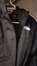 北面（The North Face）品秒三合一沖鋒衣女戶(hù)外運動(dòng)抓絨內膽防水保暖外套秋冬上新 4H0/黑色 L/165（建議拍大一碼） 曬單實(shí)拍圖