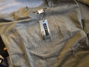 JEEP SPIRIT吉普刺繡竹節棉長(cháng)袖T恤男秋冬季日系復古寬松打底衫男 卡其 4XL 曬單實(shí)拍圖