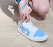 耐克（NIKE）女鞋 AJ12025夏季新款輕便運動(dòng)鞋經(jīng)典通勤鞋防滑戶(hù)外休閑板鞋 HQ2004-400 39 曬單實(shí)拍圖