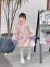 G.DUCKKIDS小黃鴨童裝漢服女童旗袍裙冬季新款兒童裙子新中式女小童過(guò)年衣服 紫色織金旗袍【加絨加厚】 100 尺碼2~3歲【 90-100cm】 曬單實(shí)拍圖