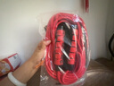 JCZS長(cháng)繩多人跳學(xué)生跳大繩專(zhuān)用的繩子學(xué)校比賽群體兒童交互跳繩子 海綿手柄(紅色5米)適合2-3人 曬單實(shí)拍圖