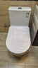 九牧（JOMOO）11322-2-2/31KB-1抗菌一級水效大沖力馬桶虹吸式加坐便器305坑距 曬單實(shí)拍圖
