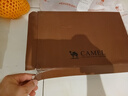 駱駝（CAMEL）新款柔軟磨砂牛皮寬楦止滑大頭經(jīng)典休閑鞋男士 G13A307163   駝色 42 曬單實(shí)拍圖