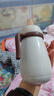千禧寶貝嬰幼兒保溫杯兒童奶瓶奶嘴1-3歲學(xué)飲杯6個(gè)月以上寶寶水杯水壺外出 保溫奶瓶【加吸嘴+鴨嘴+重力球】送杯套 300ml 曬單實(shí)拍圖
