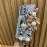 skingcond水鉆鏡子蘋(píng)果16promax手機殼iPhone15全包14閃粉13防摔12軟11 【太空銀】邊框美鉆鏡子磁吸殼 iPhone 16 plus 曬單實(shí)拍圖