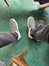 VANS范斯官方 經(jīng)典款Slip-On黑白棋盤(pán)格經(jīng)典一腳蹬鞋帆布鞋低幫 黑白棋盤(pán)格 42 曬單實(shí)拍圖