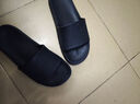 京東京造【糖果拖】拖鞋男士防滑輕便情侶防臭浴室拖涼拖鞋夜色黑44-45 曬單實(shí)拍圖