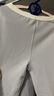 DOMIAMIA兒童家居服長袖恒溫內(nèi)衣褲無骨貼身兒童套裝秋衣套裝春季 【厚暖款】風鈴藍 推薦-5-5℃ 100 曬單實拍圖