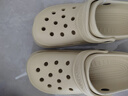 名創(chuàng  )優(yōu)品（MINISO）洞洞鞋女夏季外穿沙灘涼鞋防滑厚底踩屎感腳包頭涼拖鞋骨白36-37 曬單實(shí)拍圖