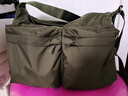 優(yōu)衣庫男女裝休閑挎包單肩包斜挎包防潑水背包肩帶可調節476764 57 深橄欖色 均碼(33.5 × 11 × 26.5 cm) 曬單實(shí)拍圖