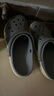 CROCS卡駱馳貝雅卡駱班|205089 青檸綠-0GX 43(270mm)  曬單實(shí)拍圖