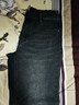 森馬（Semir）森柔牛仔|牛仔褲女簡(jiǎn)約長(cháng)褲休閑秋季半松緊腰直筒褲103524124002 曬單實(shí)拍圖