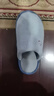 名創(chuàng  )優(yōu)品（MINISO）棉拖鞋男士秋冬新款室內居家用防滑地板拖女 霧霾藍 40-41 曬單實(shí)拍圖