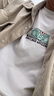 森馬（Semir）短袖T恤男修身內(nèi)搭基礎(chǔ)字母t夏季個性印花圓領(lǐng)上衣棉質(zhì)百搭潮 漂白10007 S 曬單實拍圖