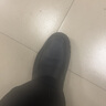 宜馳（EGCHI）商務(wù)休閑鞋男皮鞋大碼套腳頭層牛皮中年鞋子 36274 黑色 44 曬單實(shí)拍圖