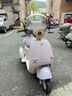 愛(ài)瑪 元宇宙Q20 電動(dòng)車(chē)三輪車(chē)女士小型家用接送孩子成人代步車(chē) 【丁香粉】60V20AH鉛酸電池 曬單實(shí)拍圖