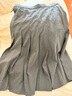 優(yōu)衣庫女裝寬褶中裙/半身裙裙子25秋冬新款479916 08 深灰色 L /160/72A 曬單實(shí)拍圖