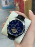 勞力士王子瑞士認證手表男士機械表全自動(dòng)多功能防水專(zhuān)用陀飛輪鏤空夜光男表 R3235本色藍面+贈送原裝皮帶 42mm 曬單實(shí)拍圖