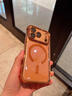 AMLLSYE適用 iphone17pro手機(jī)殼透明氣囊防摔硅膠超薄磁吸充電保護(hù)套全包防摔獨(dú)立按鍵男女高級(jí)感橙色外殼 橙色-磁吸氣囊防摔殼+鋼化膜 iphone17promax 曬單實(shí)拍圖