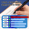 得力（deli）臻順滑按動(dòng)辦公中性筆簽字筆水筆0.5mm子彈頭 黑色12支/盒S60 曬單實(shí)拍圖