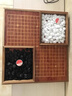 圍棋棋盤(pán)相思木雙抽屜圍棋套裝高檔云子正品單面雙面老云子禮盒裝 新云子單面套裝 曬單實(shí)拍圖