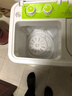 小鴨牌雙缸小型半自動(dòng)迷你洗衣機 嬰兒小洗衣機 家用洗衣機雙桶小型洗脫一體 洗3.5脫3.5【藍光功能+加厚材質(zhì)+洗脫兩用】綠 曬單實(shí)拍圖