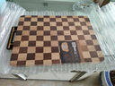 廚房切菜板棋盤(pán)格加厚雙面相思木家用案板水果粘板實(shí)木廚房菜板 抗菌防霉49*34.8*2.8CM 曬單實(shí)拍圖