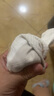 浪莎月子襪產(chǎn)婦純棉不勒腳白色襪子5雙女士松口襪中筒孕婦寬口睡眠襪 曬單實(shí)拍圖