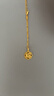 周生生新年禮物黃金吊墜 文化小品 足金福字牌掛墜 93780P計價(jià) 2.85克 曬單實(shí)拍圖