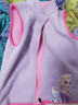 迪士尼艾莎女童馬甲秋冬兒童背心春秋外穿愛(ài)莎公主寶寶搖粒絨馬夾 JXAM3002D粉色 120  曬單實(shí)拍圖