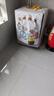 百菲滾筒洗衣機罩防水防曬套適用于海爾小天鵝松下全自動(dòng)防塵蓋布 記得掏兜兜-升級UPF50+鋁鈦銀款 加強升級款-洗滌容量8-12公斤 曬單實(shí)拍圖