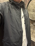 杰克·瓊斯（JACK&JONES）25年男裝秋季外套男休閑純色寬松拉鏈口袋長(cháng)袖簡(jiǎn)約立領(lǐng)外套上衣 E43純黑色 M （175） 曬單實(shí)拍圖