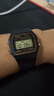 卡西歐（CASIO）手表男女經典復古學生兒童表F-91W-1DG 3DG 9DG/F-84W/F105電子表 F91WWG-9Q黃框 【附加貼膜】 曬單實拍圖