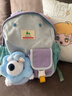 SHUKIKU樂(lè )兜兜兒童公仔雙肩包幼兒園書(shū)包小學(xué)生防潑水背包 海鹽茄紫 S+ 曬單實(shí)拍圖