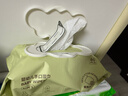 babycare嬰兒手口濕巾新生兒濕紙巾加厚擦臉帶蓋3150綠蓋濕巾80抽*10包 曬單實(shí)拍圖