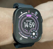 Apple/蘋(píng)果 Watch Ultra 3 智能手表蜂窩款49毫米黑色鈦金屬表殼黑色海洋表帶 MF0M4CH/B 曬單實(shí)拍圖