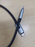 山澤USB4全功能數據線(xiàn)適用蘋(píng)果17/15華為pro手機充電線(xiàn)pd快充iPhone16筆記本4.0雙type-c雷電4傳輸 曬單實(shí)拍圖