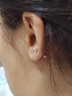 DAISY DREAM醫用手術(shù)鈦鋼耳釘女防掉養耳洞耳環(huán)高級感耳骨釘睡覺(jué)免摘耳蝸耳飾 3mm圓頭耳釘【醫用鈦鋼防致敏】 曬單實(shí)拍圖